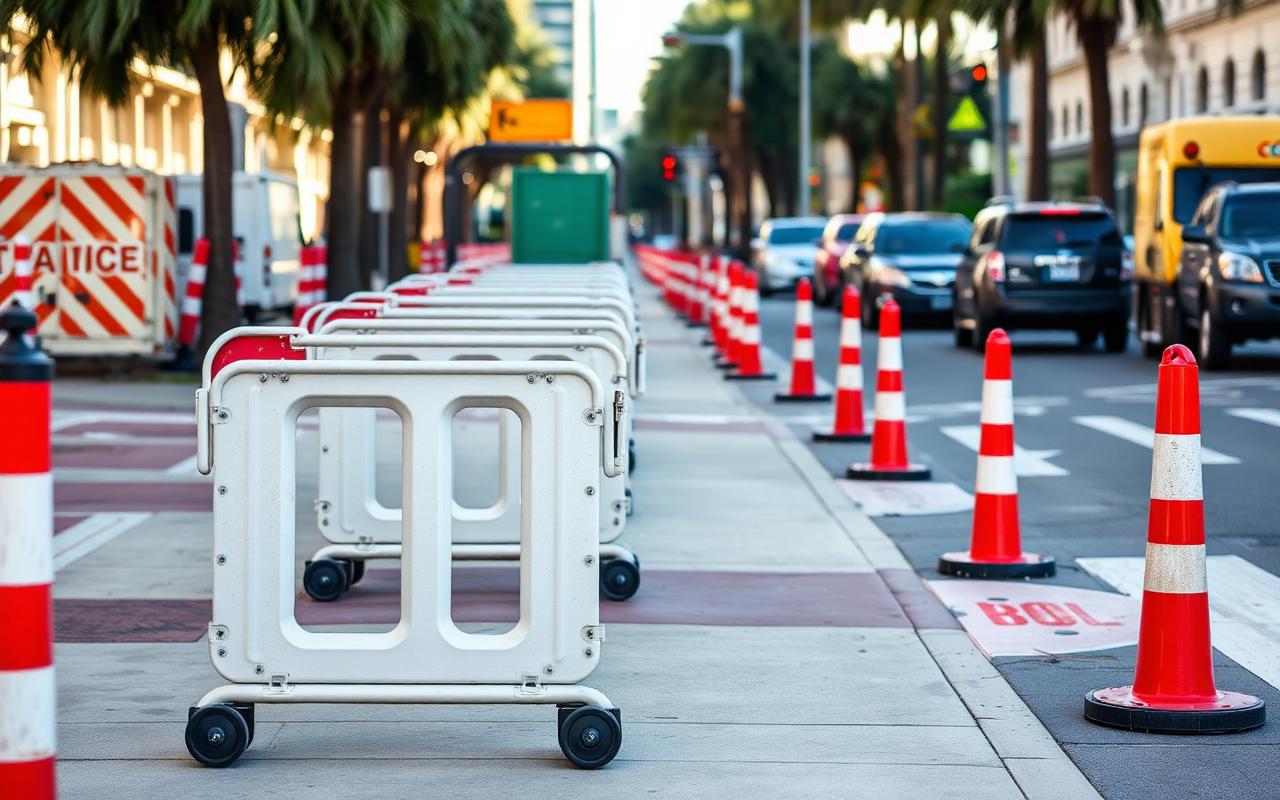 Crowd Control Barricades representative setup image